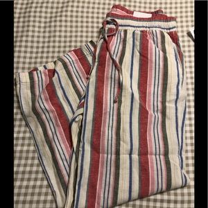 NWT Old Navy linen blend pants